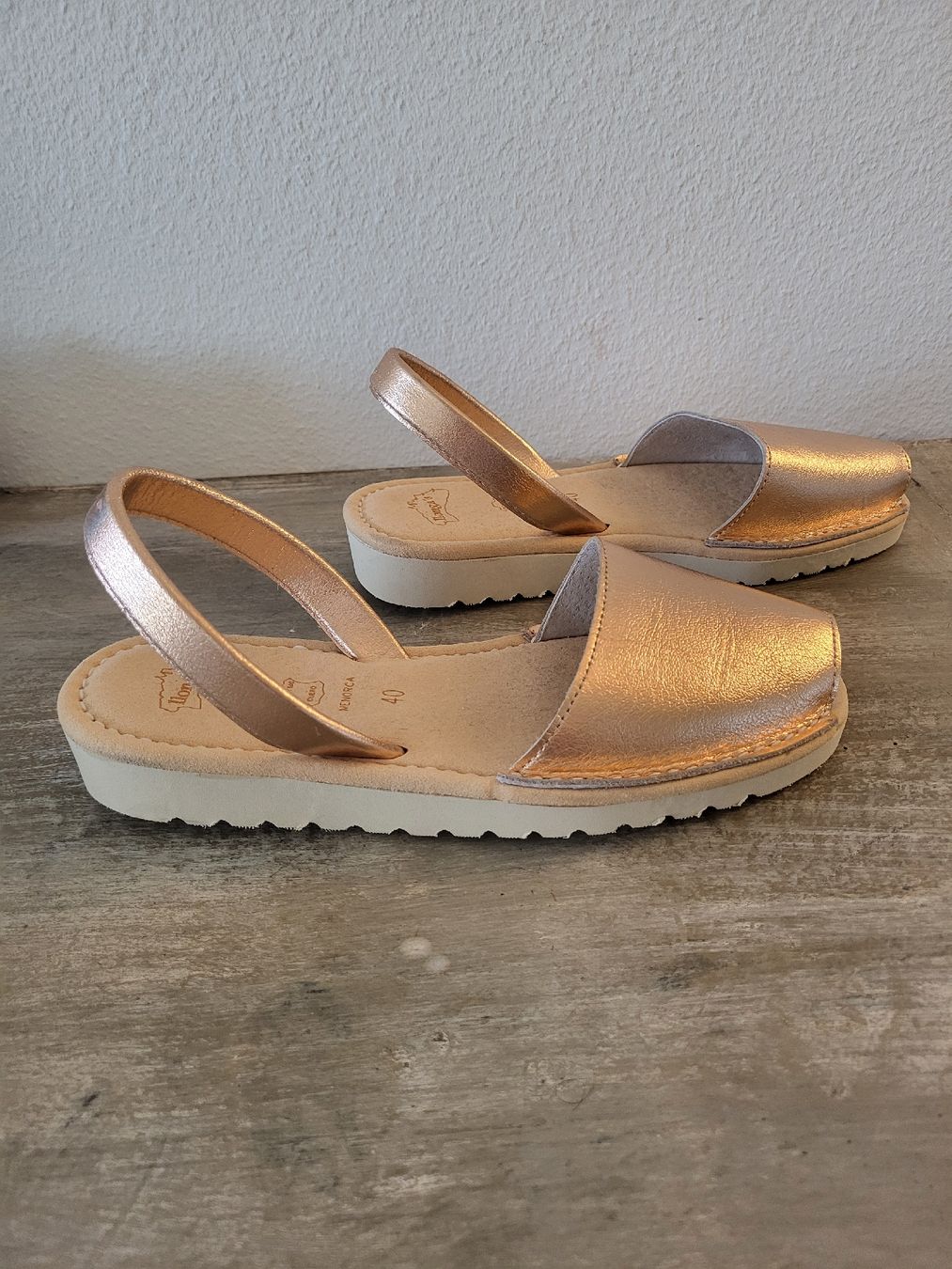 Scarpe da donna: Abarcas aus Menorca NEU Gr. 39 – Nuovo e nell'imballaggio originale da Binningen venduto da Baseldani 2