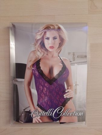 Cottelli Collection - Sexy Body in Lila, Grösse S/M