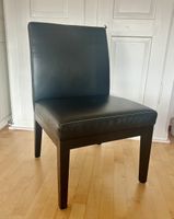 De Sede Lederstuhl / Esszimmerstuhl schwarz,