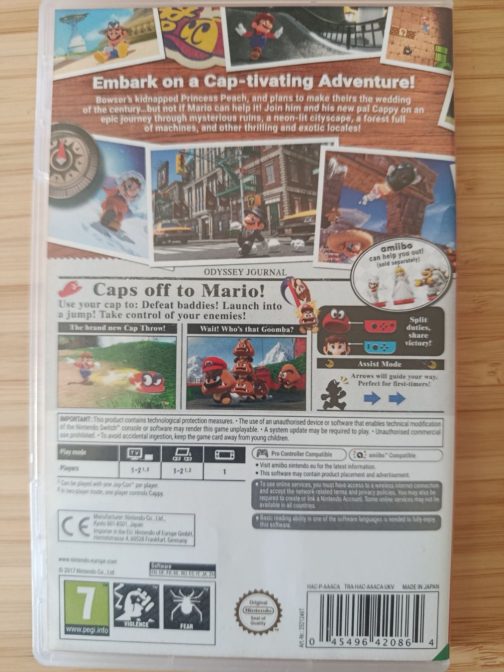 Nintendo Giochi: Super Mario Odyssey – Usato da Yverdon-les-Bains venduto da HugoLa 2