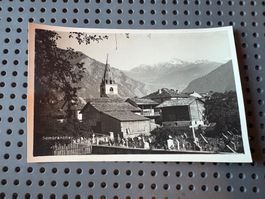 Carte postale ancienne de Sembrancher Valais 1