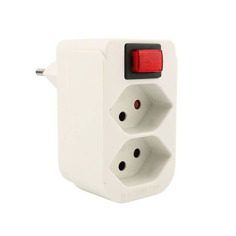 Spine: Abzweigstecker 2x T13 mit Schalter – Usato da Aesch BL venduto da maerktplatzcom