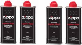 4x ZIPPO ORIGINAL Benzin 125 ml XL pack‪