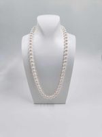 SÜDSEE KULTUR PERLENCOLLIER MIT WEISSGOLD DIAMANT VERSCHLUSS
