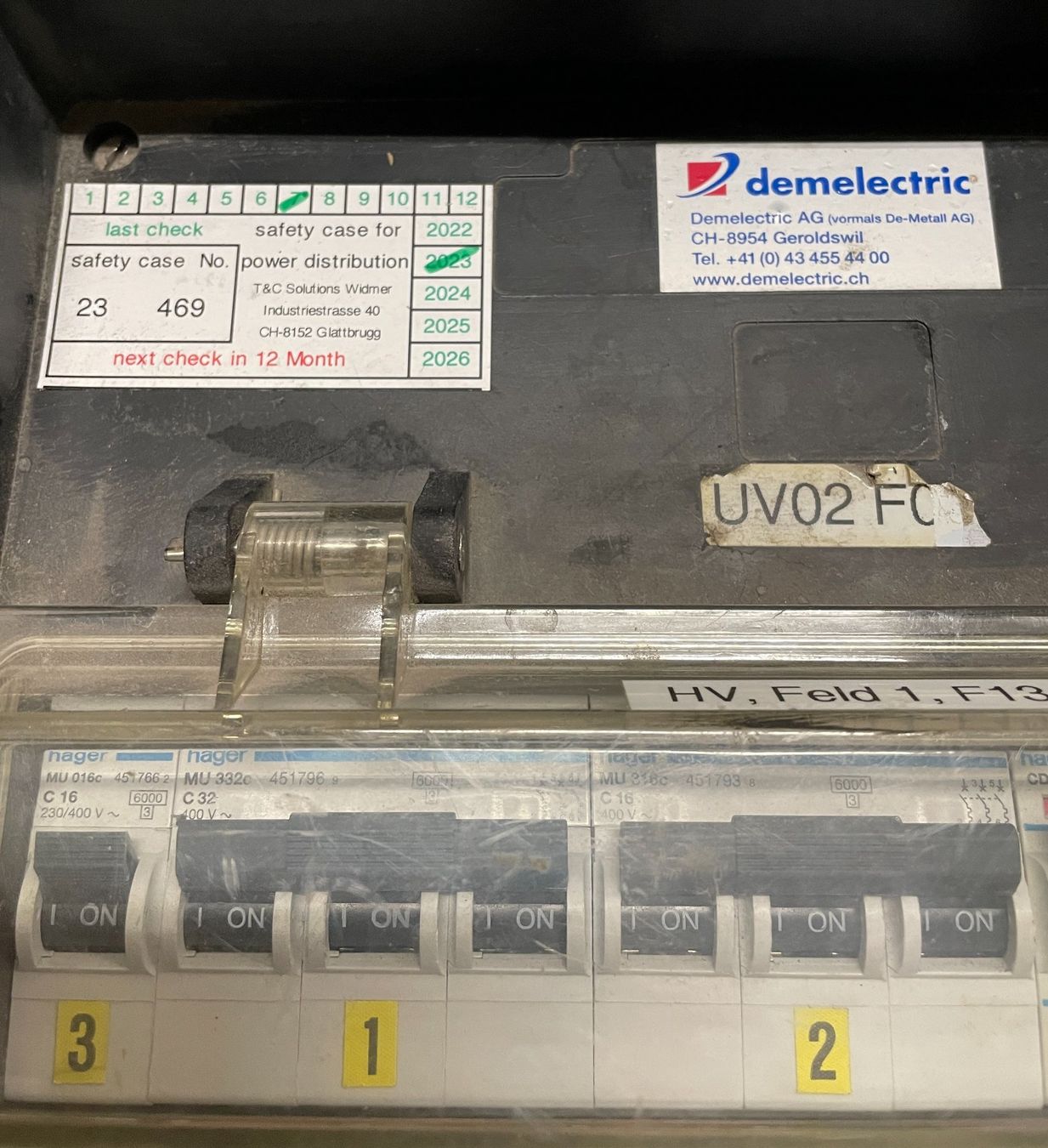 Elettrotecnica: Stromverteiler CEE-63 – Usato da Dübendorf venduto da icf_technics 2