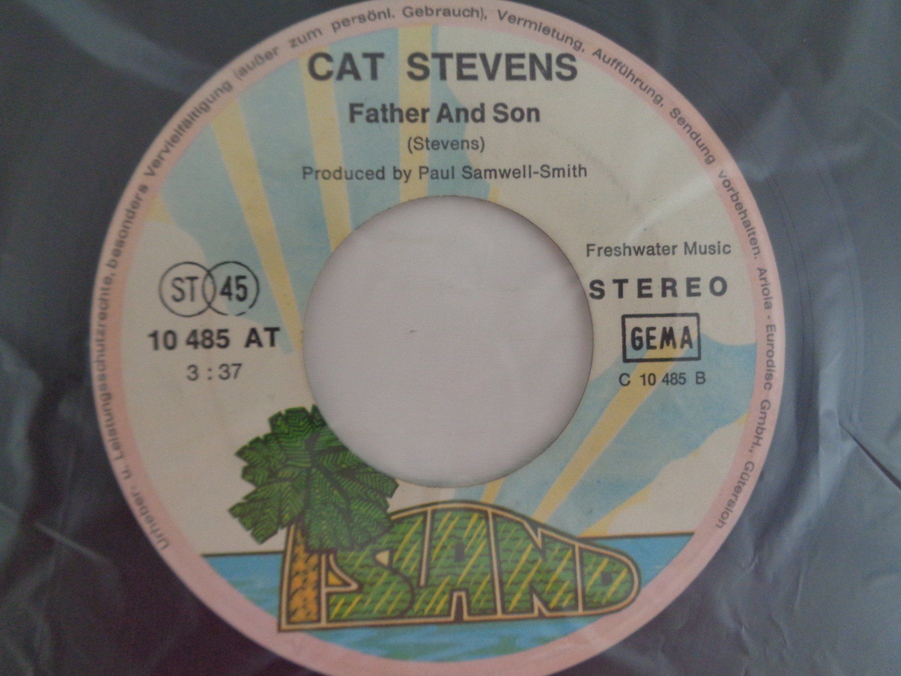Dischi in vinile: 1 Vinyl Single – Cat Stevens - Moonshadow – Usato da Chur venduto da omonia 1