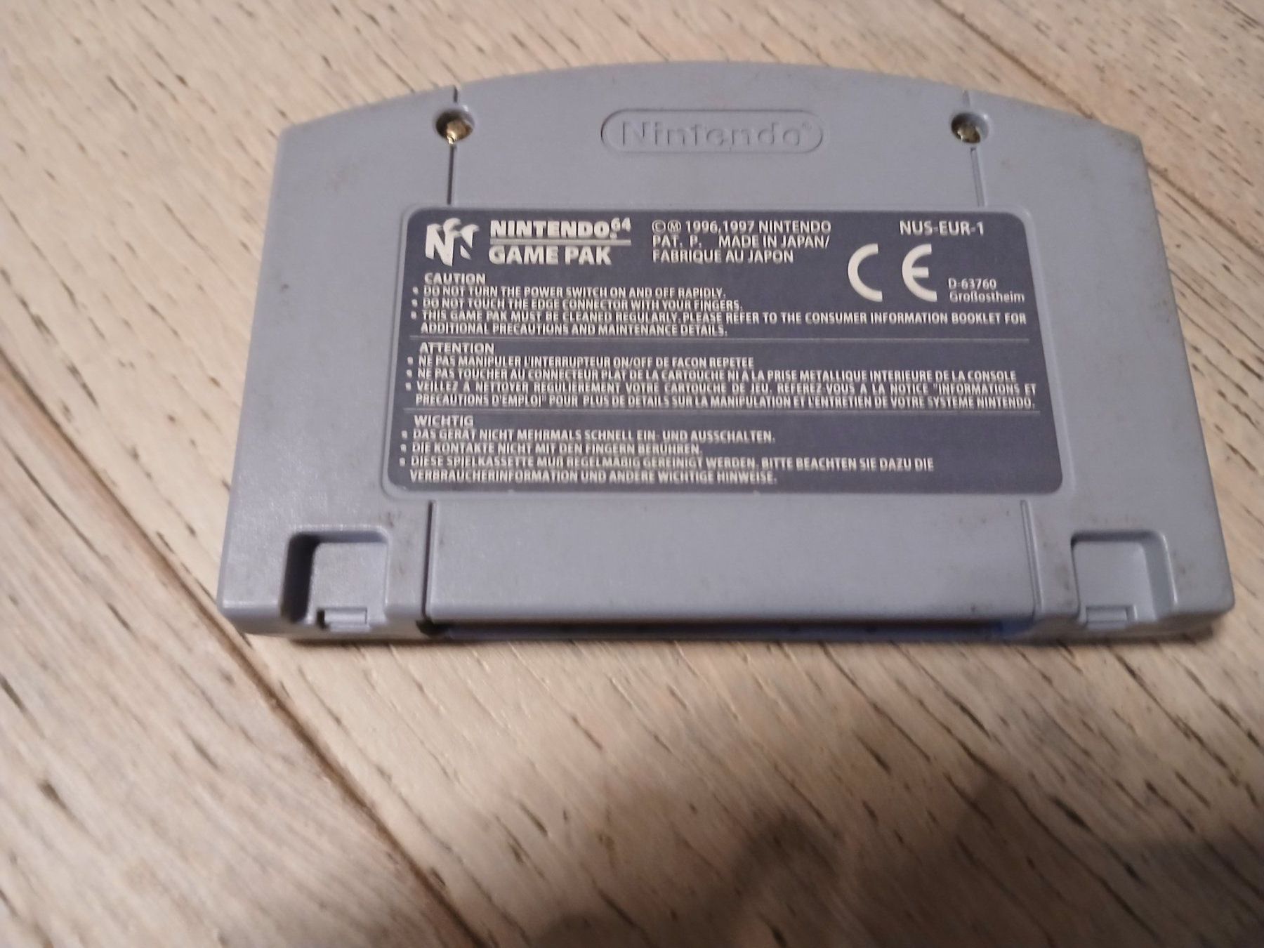 Spiele: Super Smash Bros n64 – Gebraucht aus Monthey von Micro-ondesGame 1