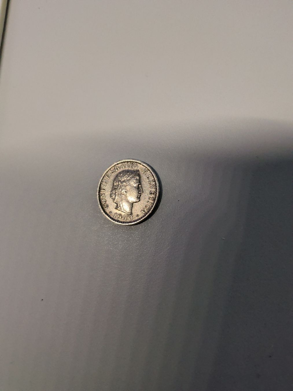 Tutti le monete: Pièce de 20 Centimes,Helvetia,1970. – Usato da Vallorbe venduto da fam_wy2j 1