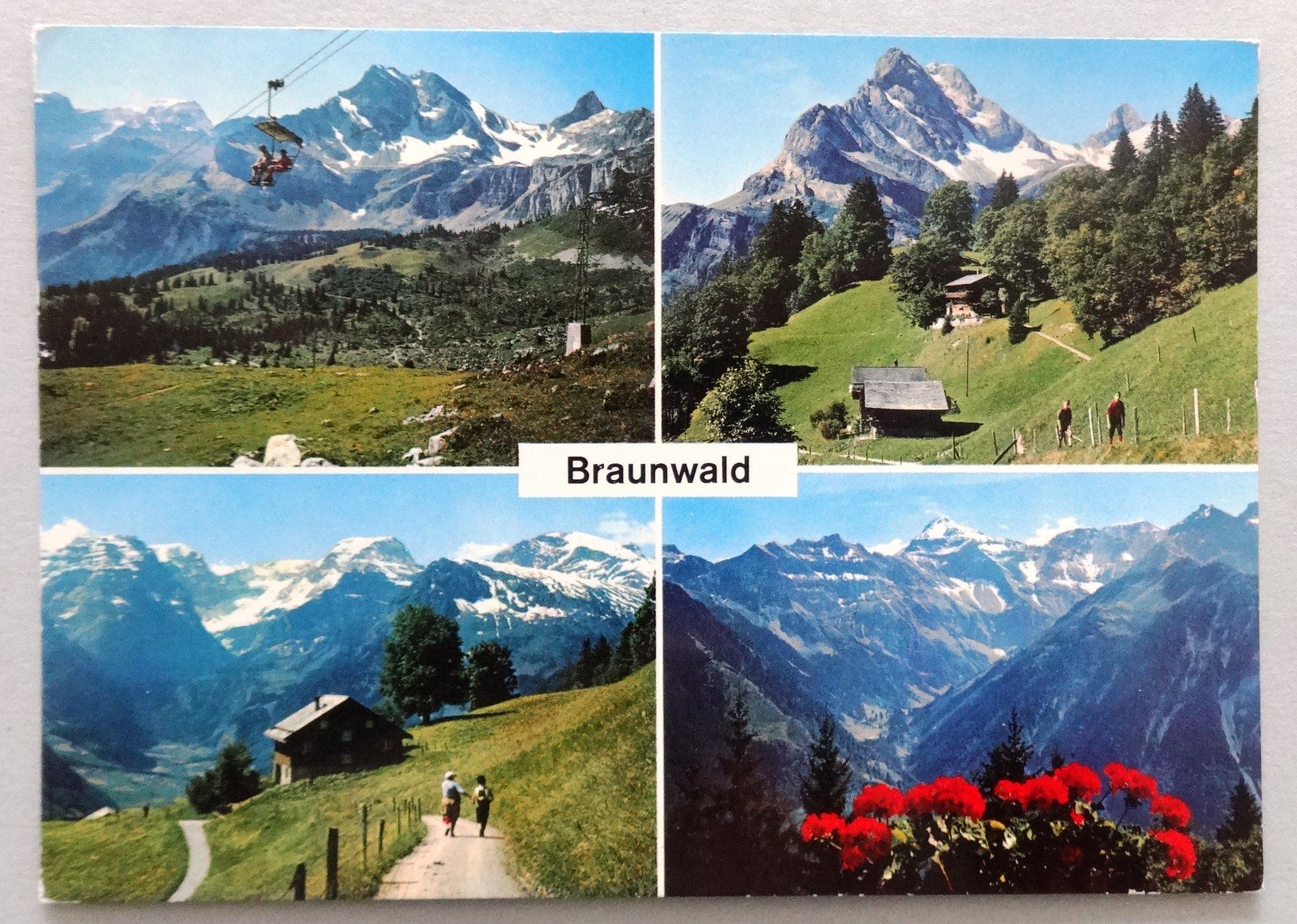 Ansichtskarten: Braunwald – Gebraucht aus Fétigny von Billy2miny