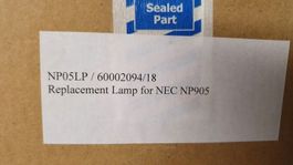 Projektorlampe NEC NP05LP mit Gehäuse