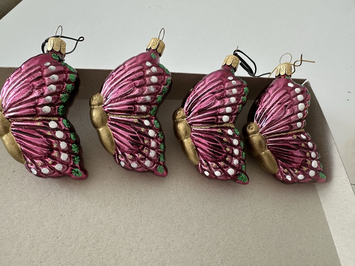 Tutte le decorazioni: Schmetterling Weihnachtsbaumschmuck – Usato da Oberentfelden venduto da vilibrand