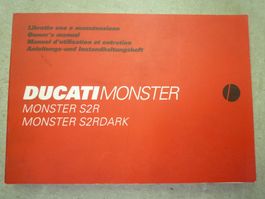 Bedinungsanleitung DUCATI Monster S2R / Dark