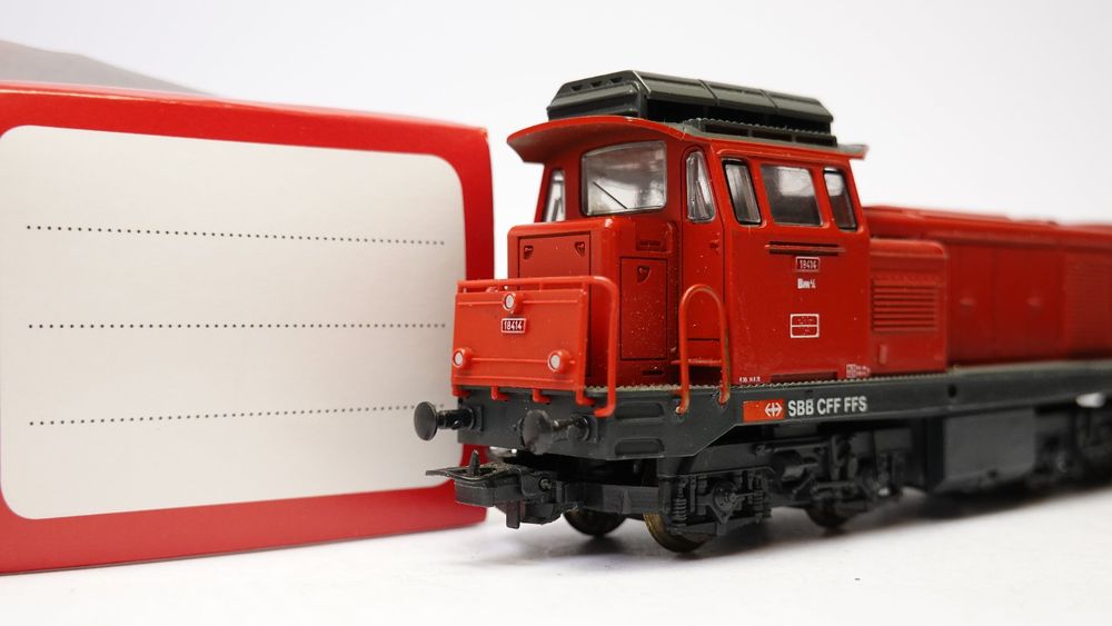 locomotive diesel L45H 87-0032-0 CFF Wassertalbahn | echelle HO voie étroite