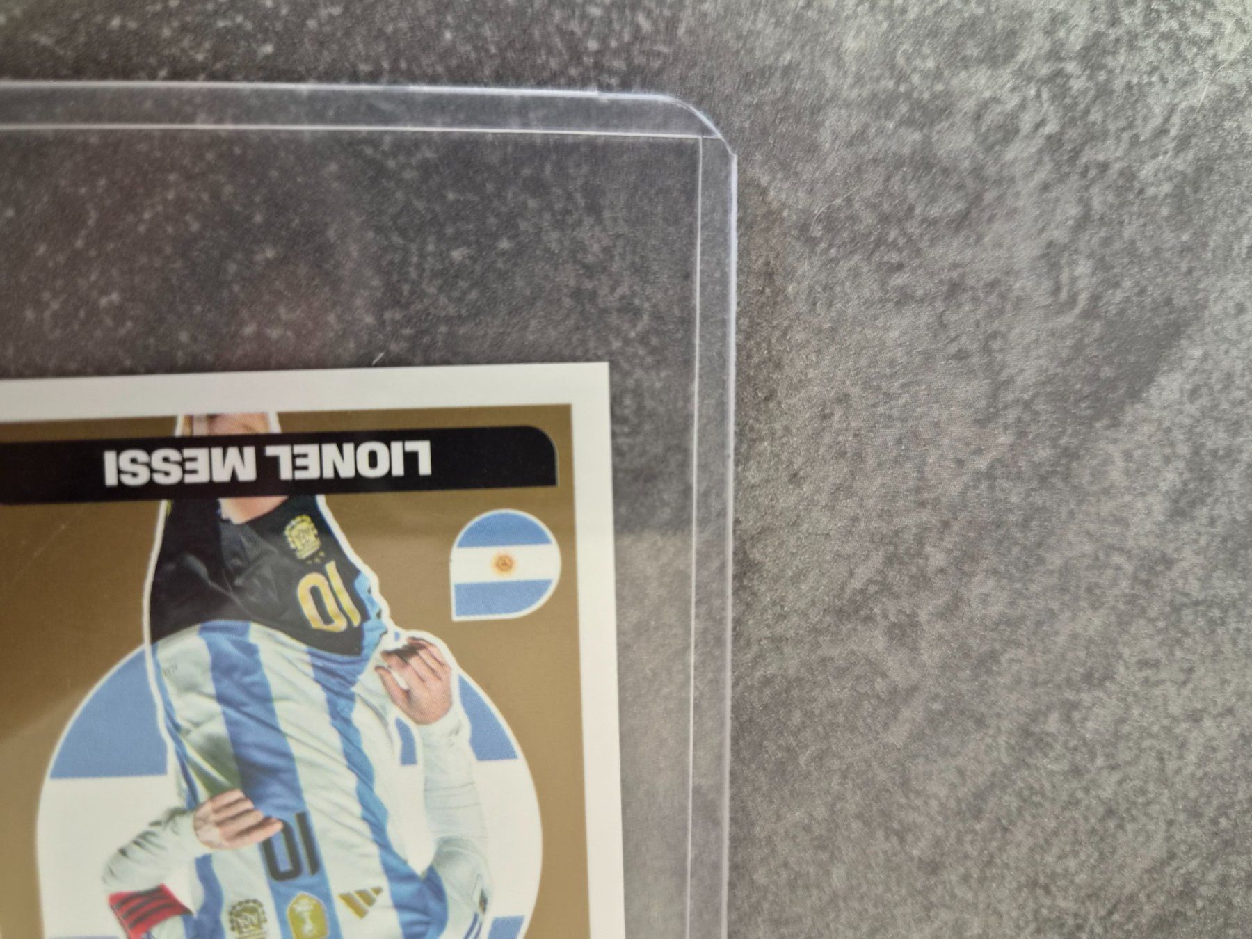 Panini Carte collezionabili: Sticker Lionel Messi Extra GOLD – Nuovo e nell'imballaggio originale da Réchy venduto da cialu12 2