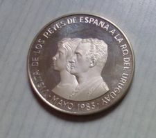 Uruguay ++ 2000 N$ Silbermünze 1983 - 65 Gramm 900er Silber