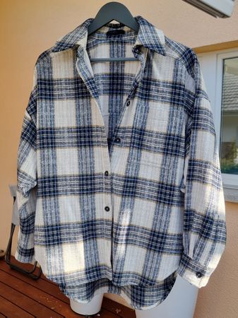 Jackenhemd Drykorn Grösse 2 Baumwolle/Polyester oversize