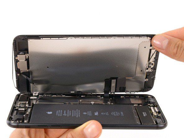 Telefoni cellulari / Smartphones: Kit de réparation écran iPhone 8 Plus - noir – Nuovo e nell'imballaggio originale da Morges venduto da DA-repa 1