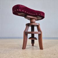 Antik Piano Stool Klavierhocker Sattelhocker Hocker