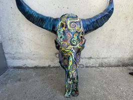 Büffelkopf Imitat aus Bali