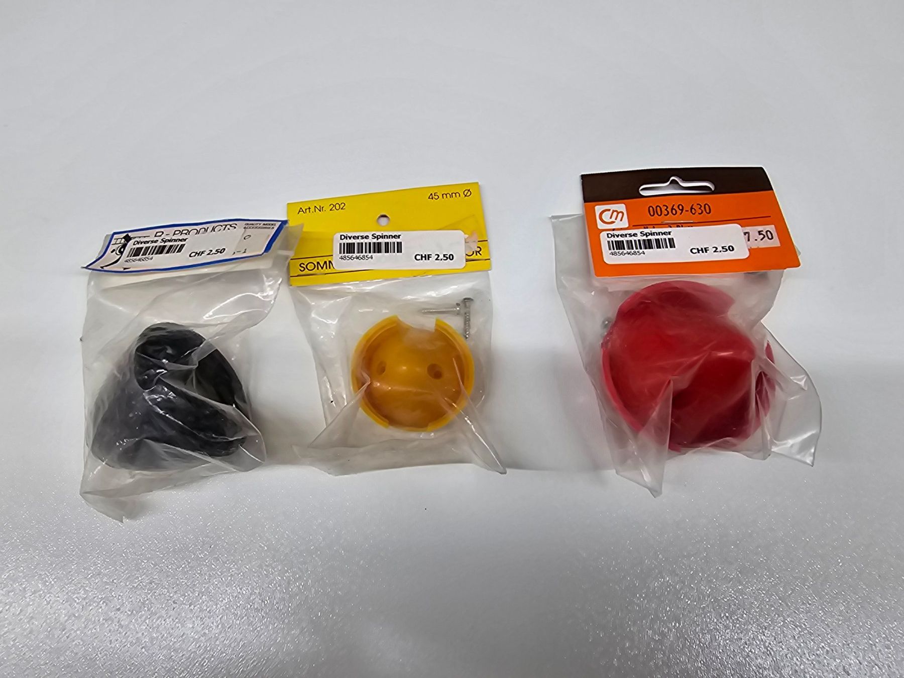 Modellismo RC: Diverse Spinner Set 5 – Nuovo e nell'imballaggio originale da Rüti ZH venduto da Madeira14