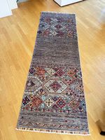Klassischer Orientteppich Läufer handgeknüpft 235x79cm