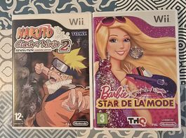 Jeux wii.  Très bon état