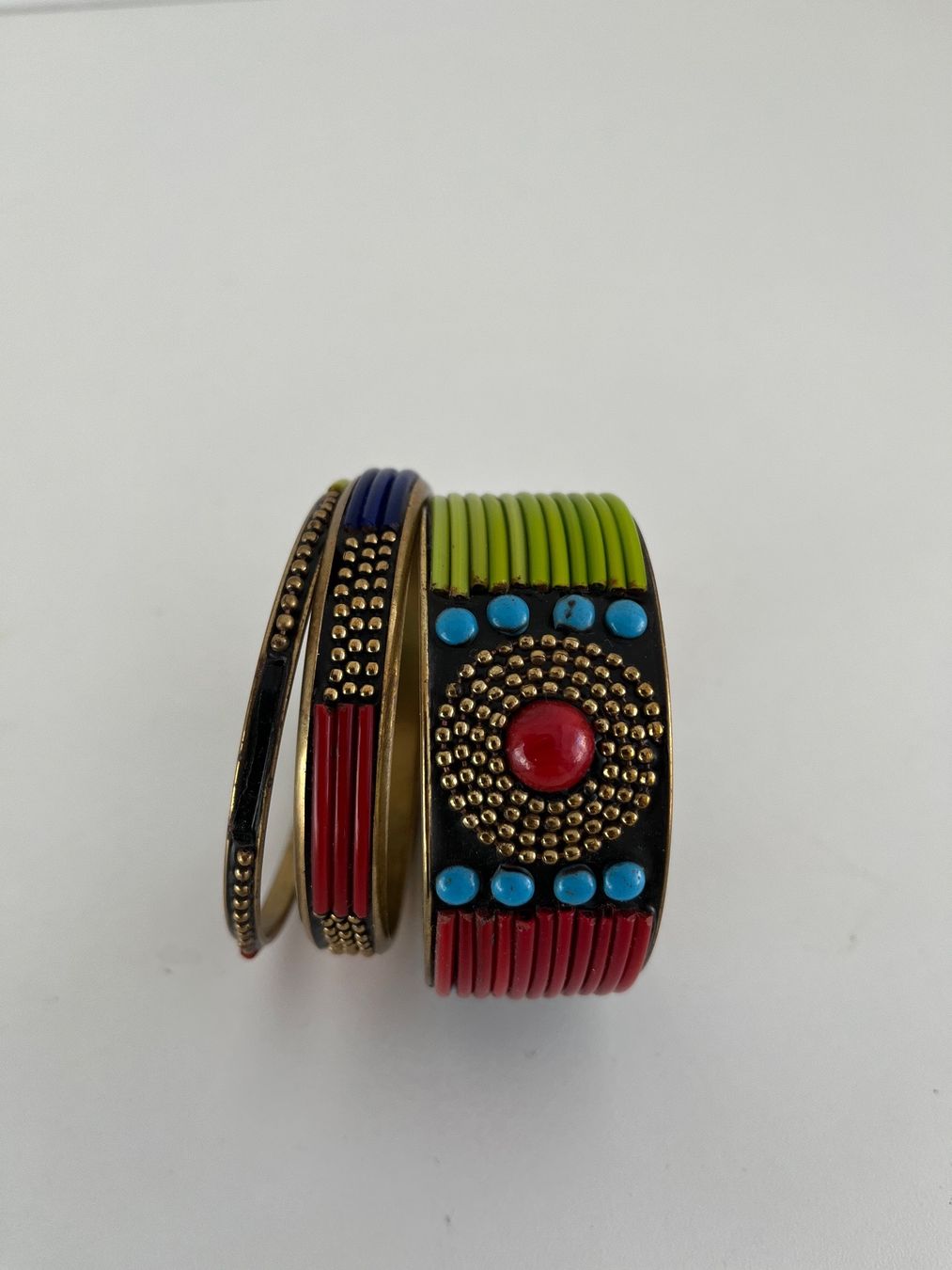 Bracciali & Braccialetti: Ethnische Armreife 3-teilig – Usato da Wetzikon ZH venduto da seli03 1