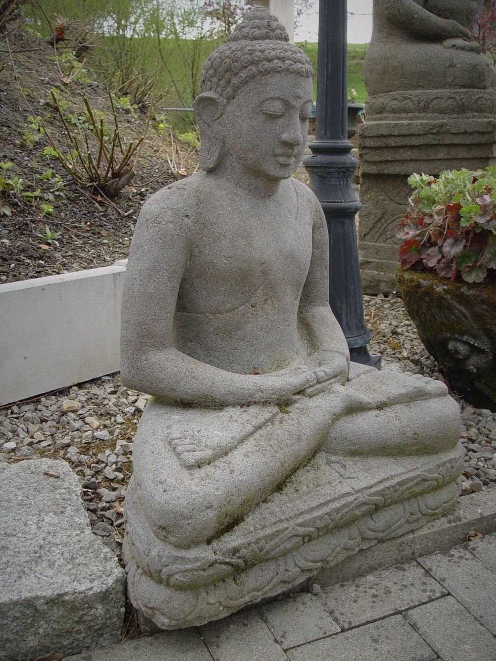 Sculture & Statue: Grosser Buddha aus Indonesien – Usato da Rotkreuz venduto da Dobermann5