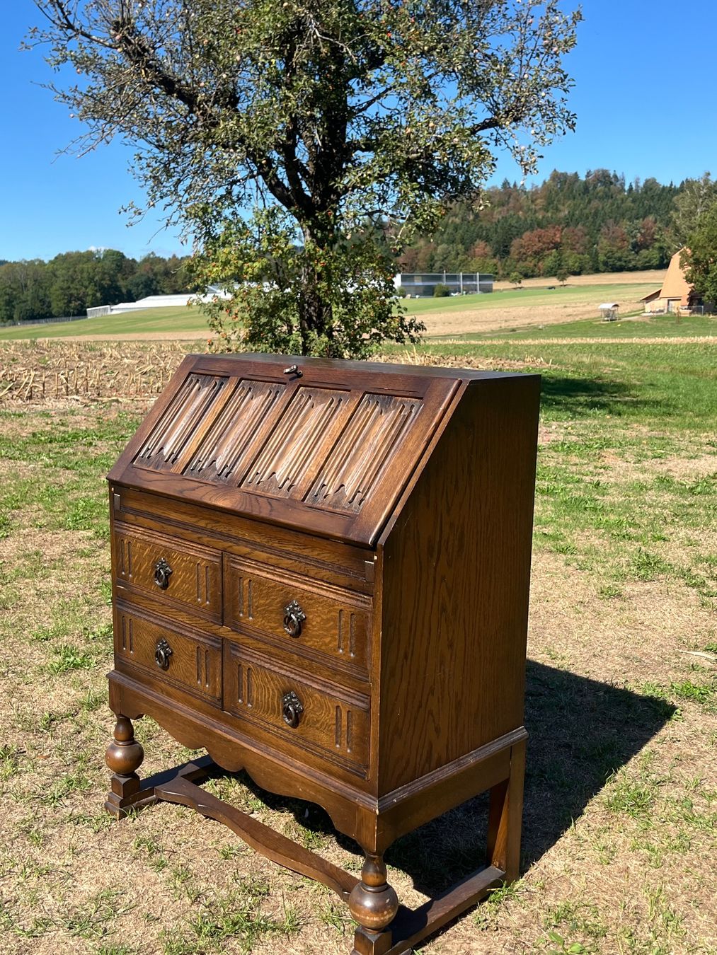 Schreibtische: Sekretär Massiv Holz – Gebraucht aus Allmendingen b. BE von juair 5