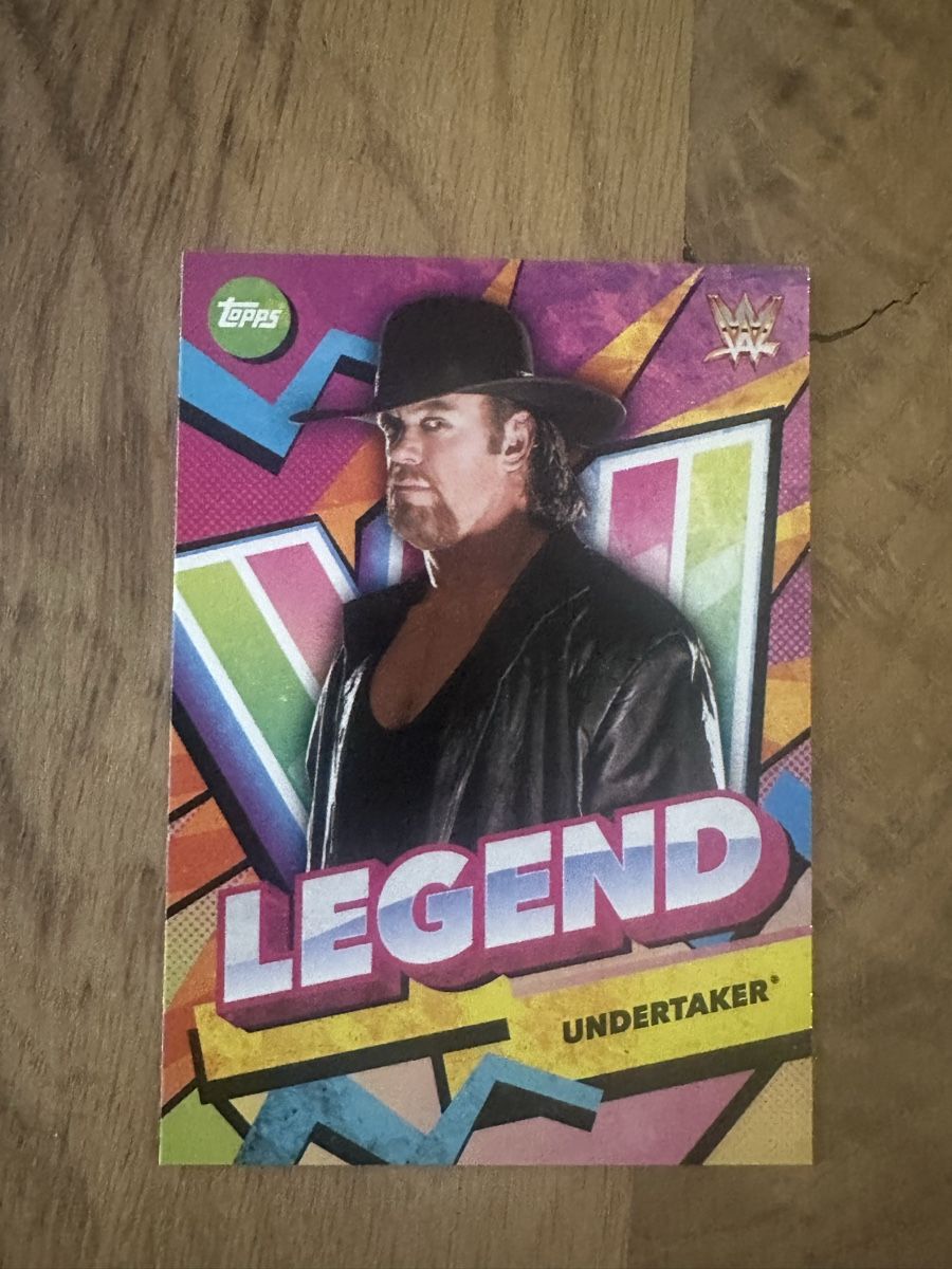 Topps Carte collezionabili: Sammelkarte: WWE - The Undertaker Legend – Nuovo (secondo la descrizione) da Luzern venduto da LuzernTCGLab