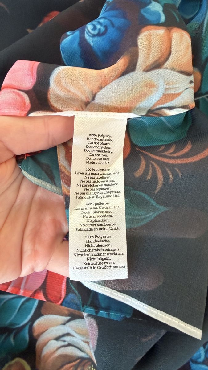 Foulard & Sciarpe: Floral Print Scarf - Lightweight, Perfect for Spring – Nuovo (secondo la descrizione) da zug venduto da Inaar 1