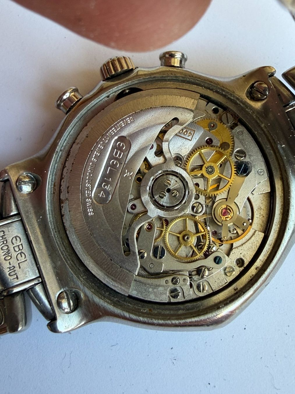 Ebel Montres: Ebel Automatic Chronograph – Défectueux à Worblaufen par chronyves 2