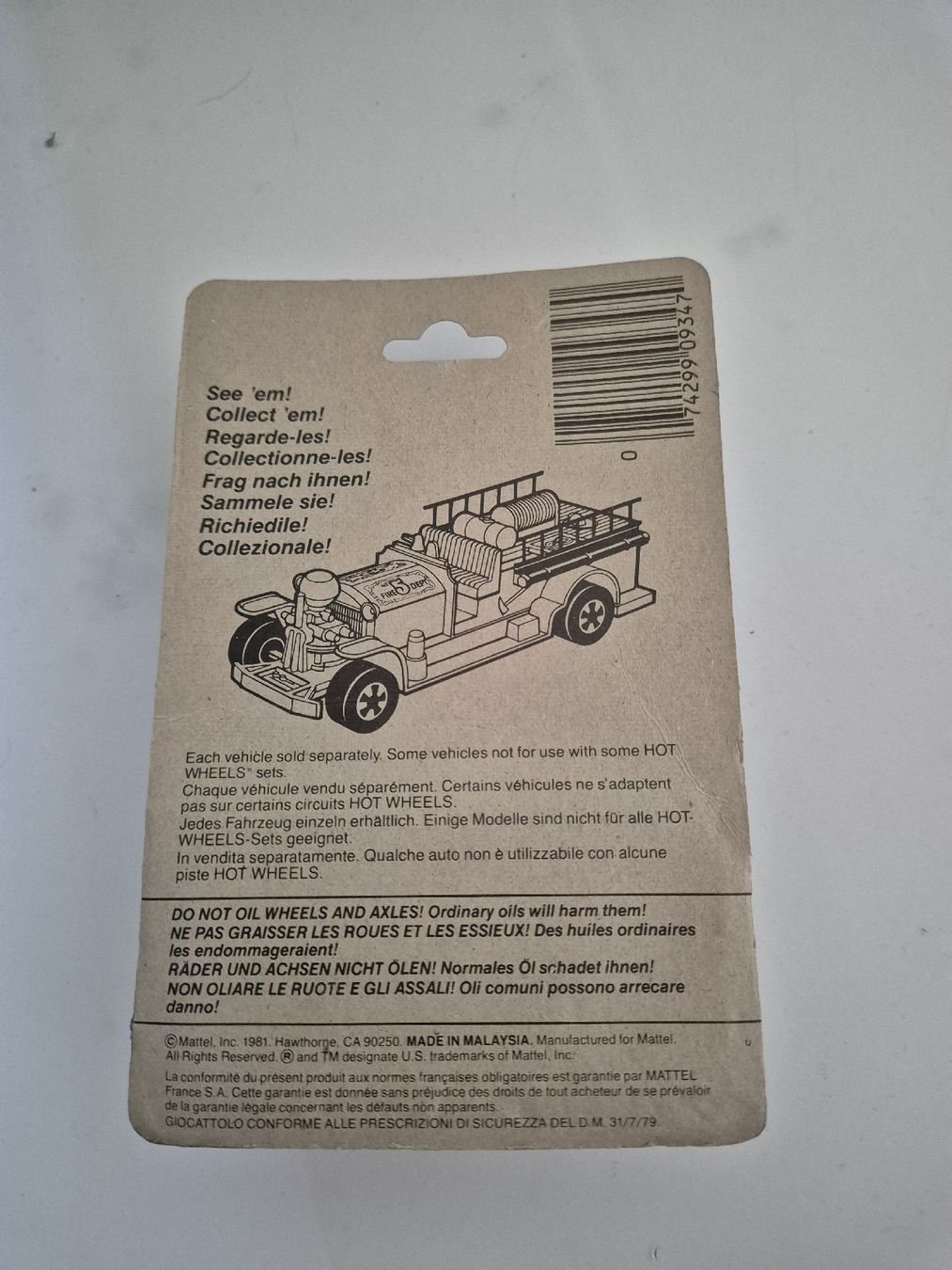Hot Wheels Modellini d'auto: Hot Wheels 1981 Rapid Transit Vintage – Nuovo e nell'imballaggio originale da Biel/Bienne venduto da CS013 1