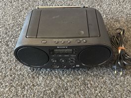 Sony ZS-PS55B CD Radio, USB, AUX, DAB+ — Top Zustand!