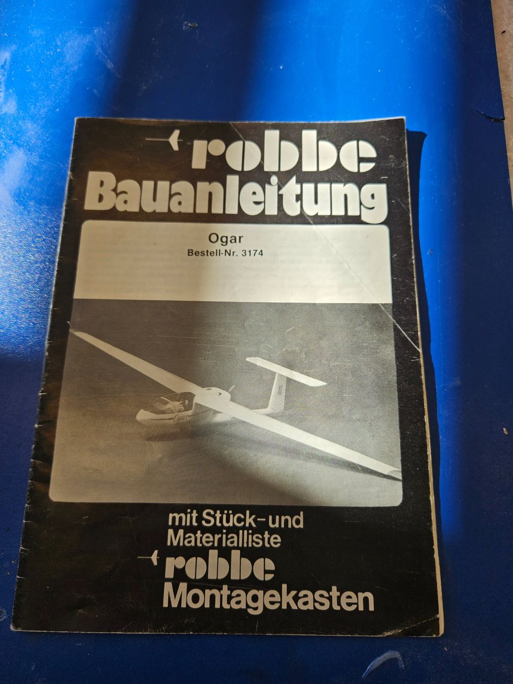 Robbe Modellismo RC: ROBBE  SZD-45 OGAR historisches Modell von 1978 – Difettoso da Bern venduto da fidirulla 2