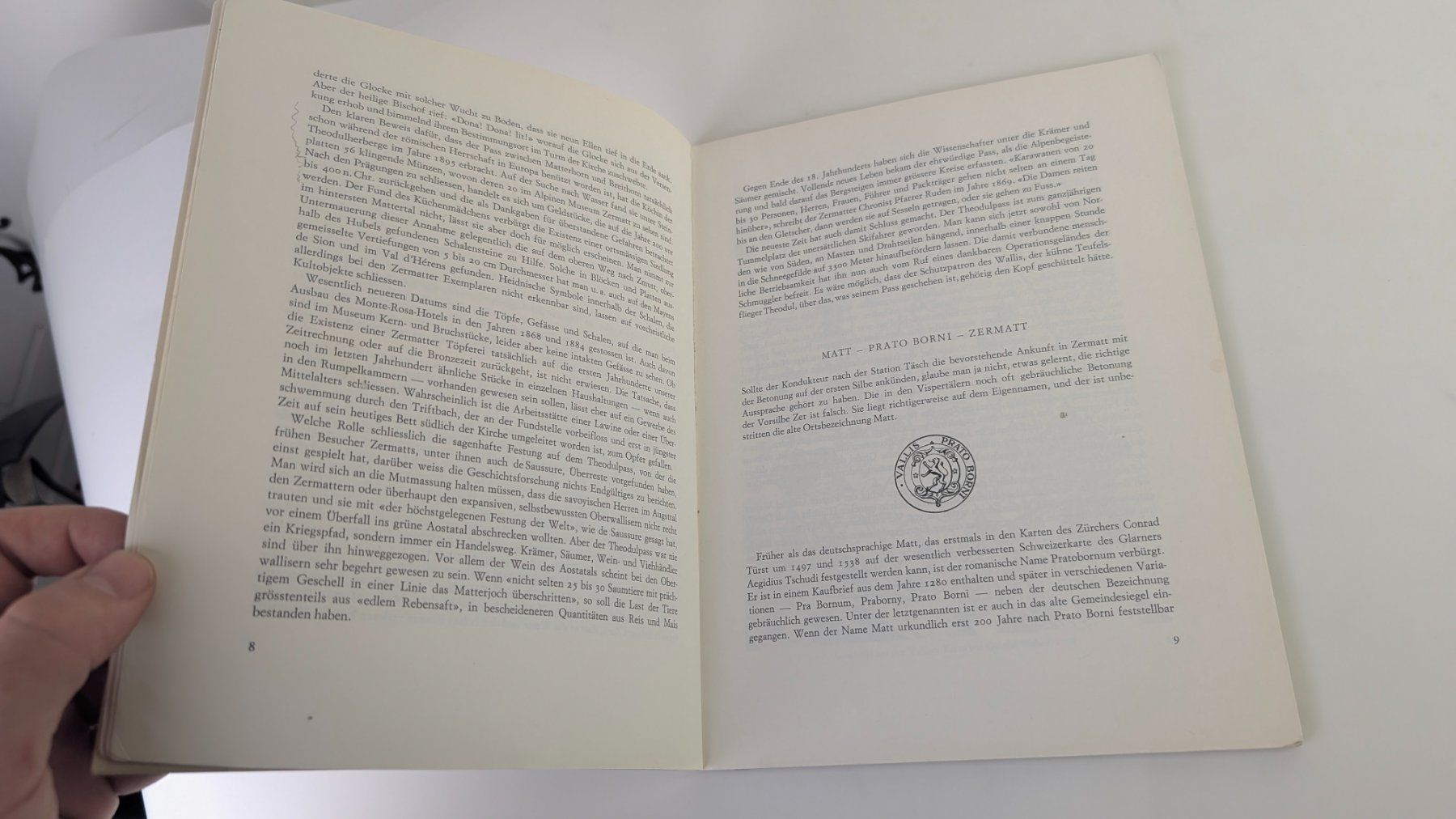 Libri: Schweizer Heimatbücher: Zermatt 1972 – Usato da Zürich venduto da axolottchen 9