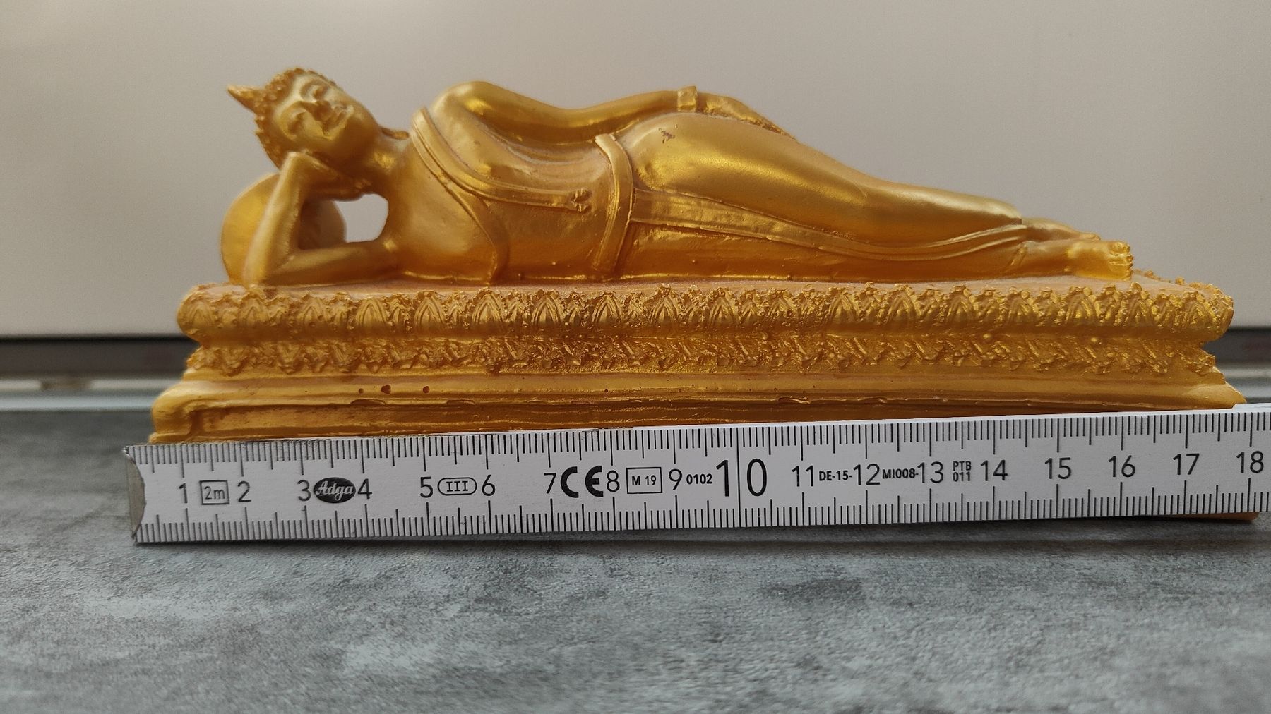 Tutte le decorazioni: Buddha Figuren Set, 3 teilig, Goldig – Usato da Trachslau venduto da fusake.ch 3