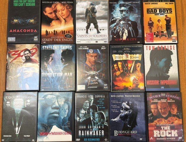 Alle DVDs: 55 DVD Spielfilm Klassiker – Neu (gemäss Beschreibung) aus Ossingen von Orelius 2