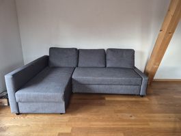 Eckbettsofa IKEA Friheten dunkelgrau
