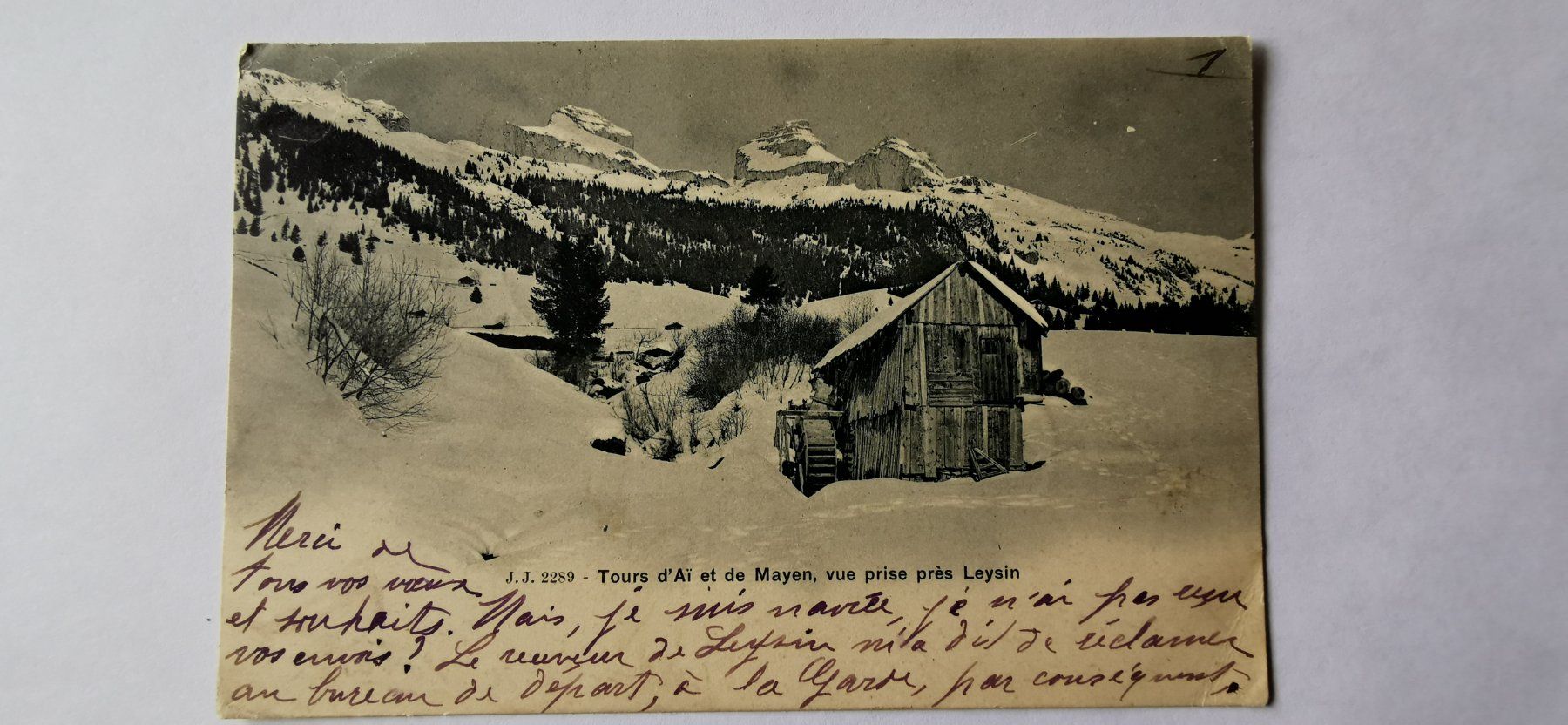 Alle Briefmarken: Postkarte 1903 – Gebraucht aus Aadorf von Chnorli-Furz 1