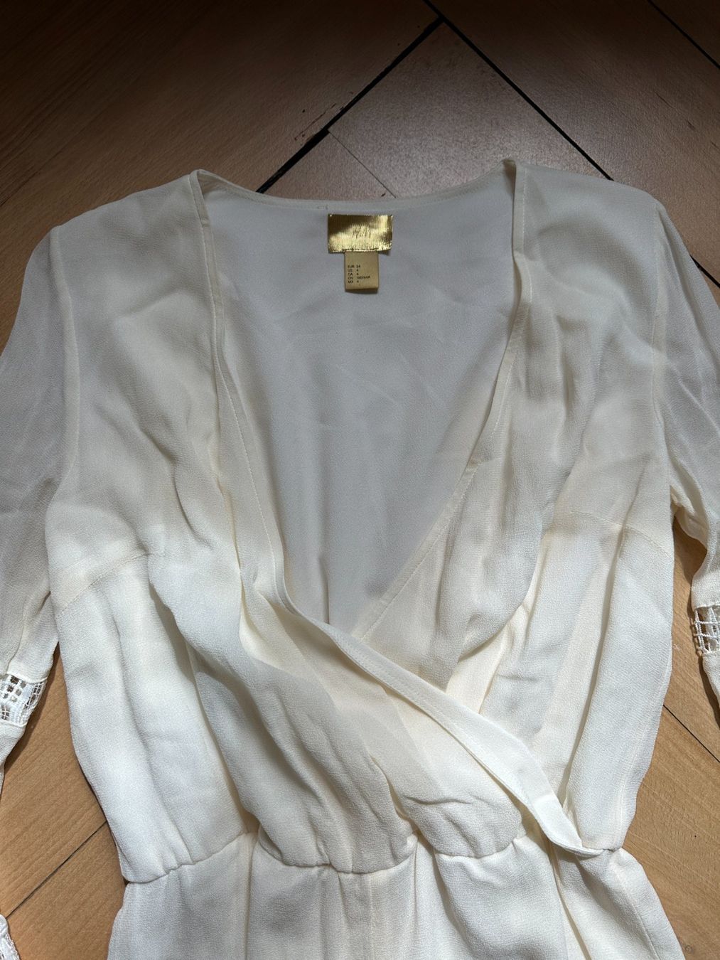 H&M Jumpsuits: Jumpsuit crèmefarben mit Spitze - 34 – Gebraucht aus Zürich von Diazaio 2