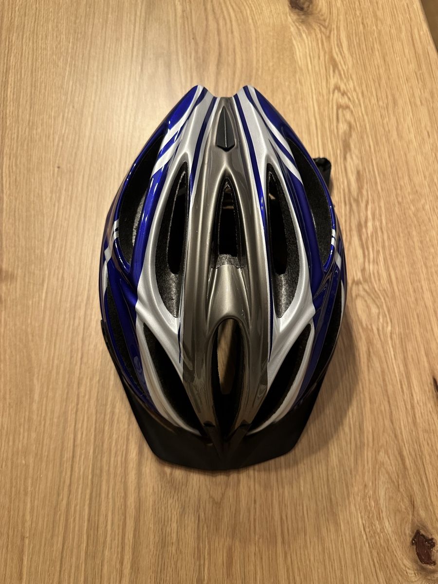 Caschi: Casco bici Inmold blu/argento – Nuovo (secondo la descrizione) da Tenero venduto da Dodaeffe