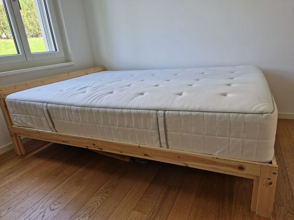 IKEA NEIDEN BED FRAME & HOKKASEN MATTRESS Kaufen auf Ricardo