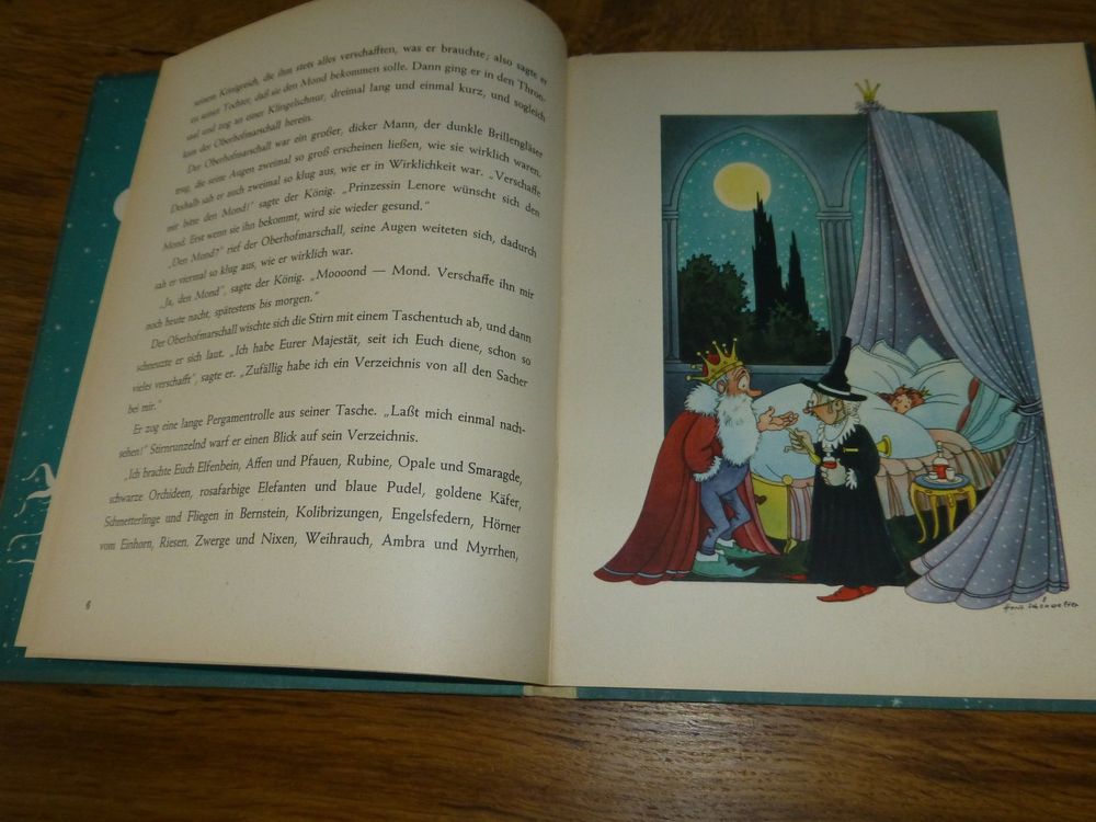 Die Prinzessin und der Mond,Kinderbuch,1949,antik Kaufen auf Ricardo