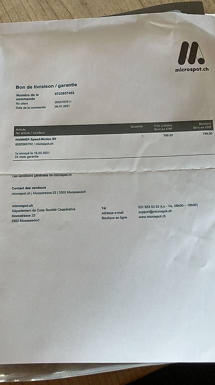 Hometrainer: Eliptlique Hammer Speed-Motion BT – Usato da Yverdon-les-Bains venduto da ale_7g7k 2