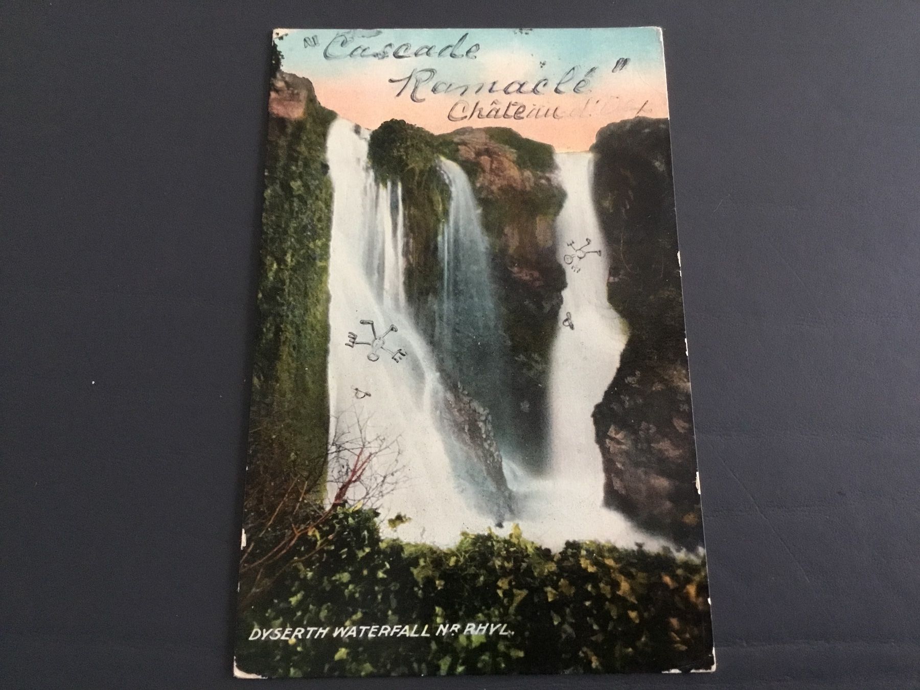 Cartes postales: England: Dyserth Waterfall – D'occasion à Kerzers par Georges3210