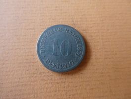 Dt. Reich 1874 B, 10 Pfennig