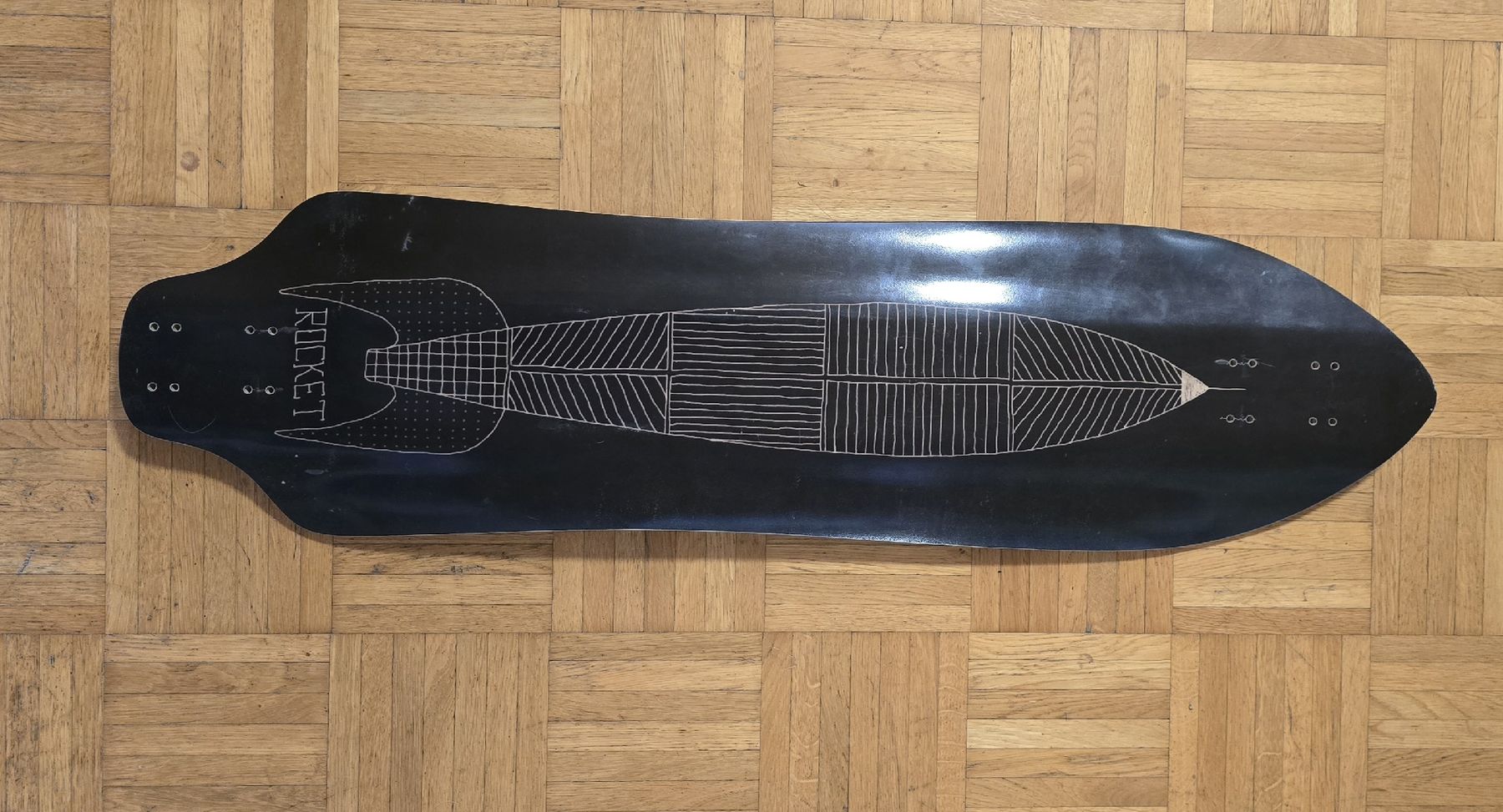 Skateboards: Longboard Rocket – Nuovo e nell'imballaggio originale da nänikon venduto da Gstibu 1