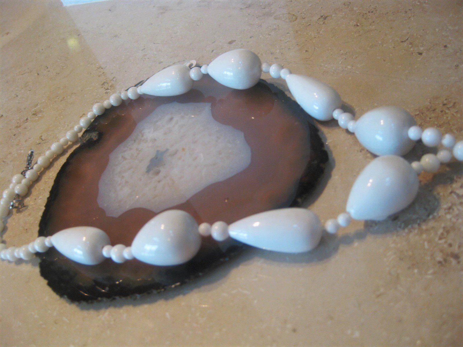 Catenine: WEISS ACHATST. COLLIER – Usato da Weiningen ZH venduto da actera 3