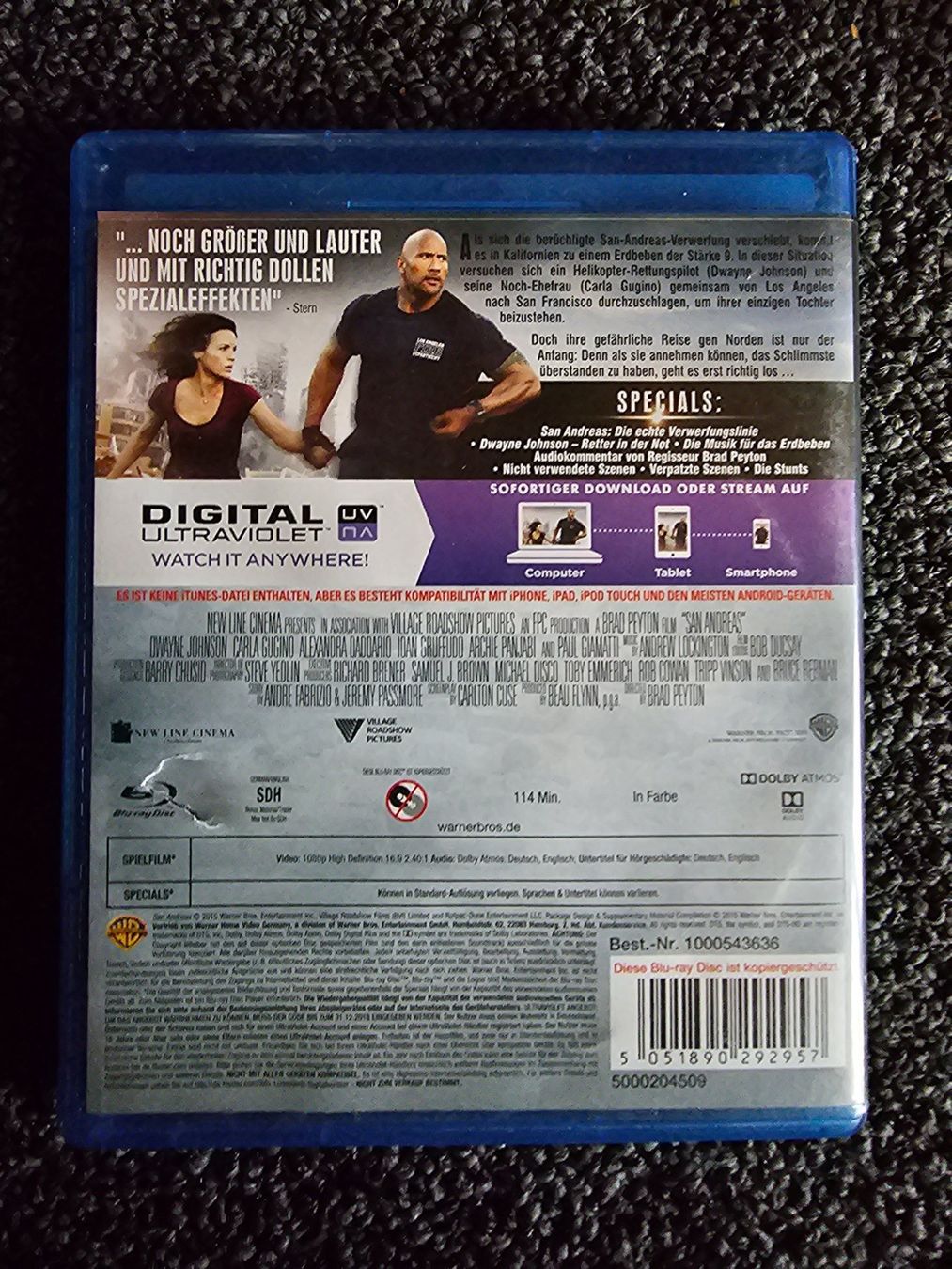 Tutti i DVDs: SAN ANDREAS – Usato da Ruswil venduto da jan_bxl5 1